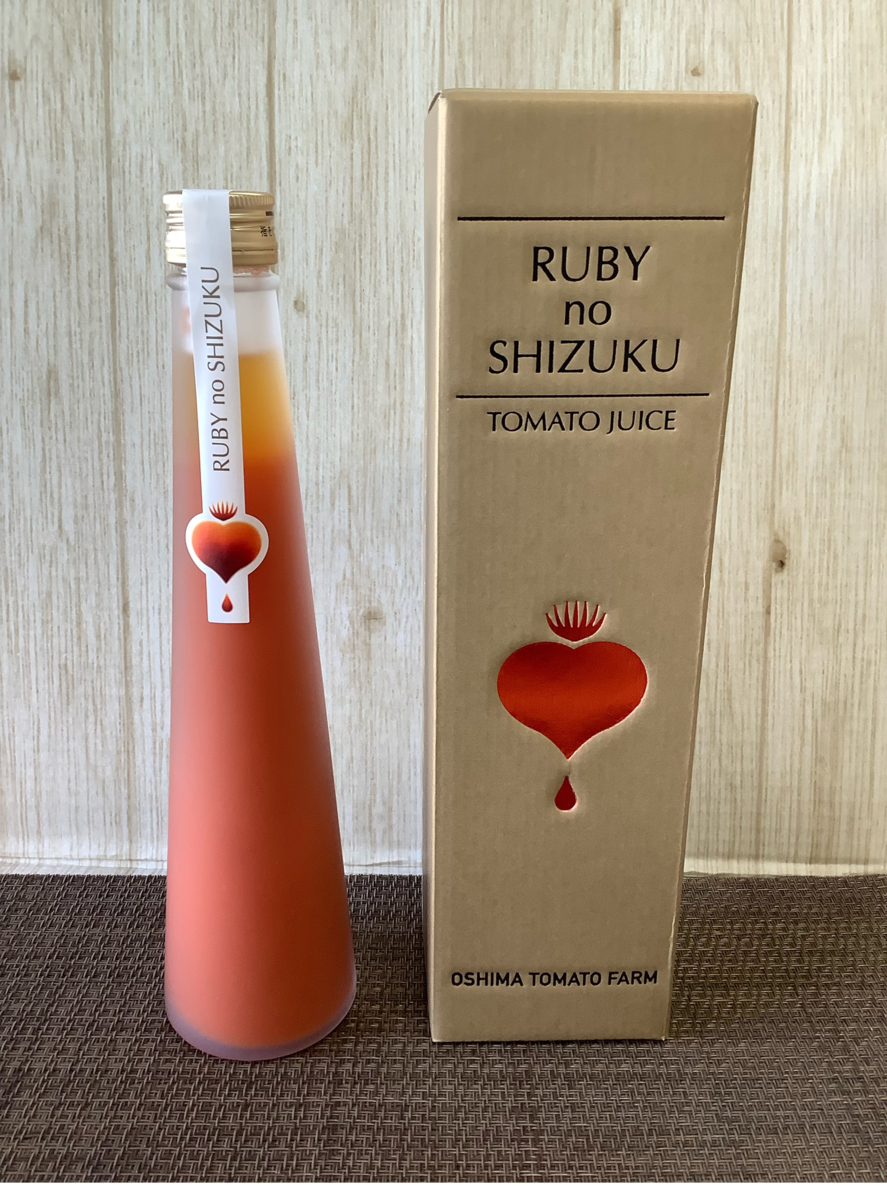 大島トマトジュース1本箱(300ml) | 大島トマト農園