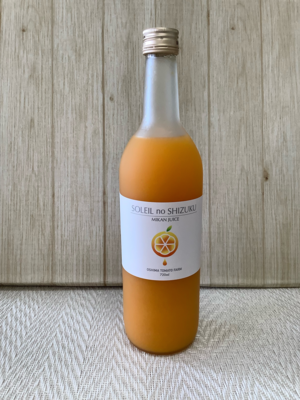 みかんジュース1本箱(720ml)【SOLEILnoSHIZUKU】
