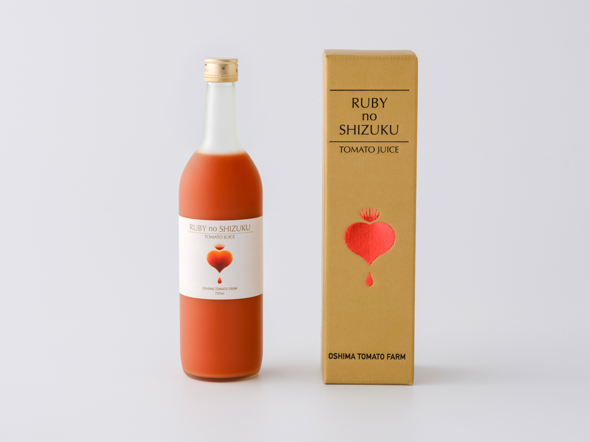 シルク　トマトジュース 大島トマトジュース1本箱（720ml） | 大島トマト農園