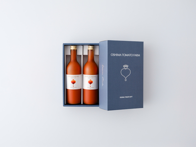 大島トマトジュース2本箱(720mlx2)