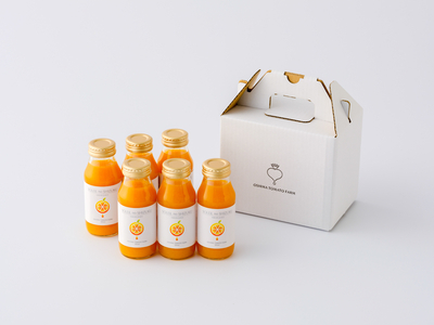 みかんジュース180mlx6本箱【SOLEILnoSHIZUKU】