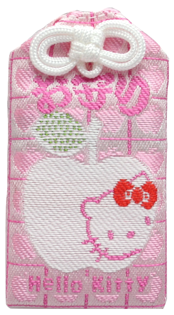 ハローキティ　御守りみたいな袋付き　ピンクバニーキティ ハローキティ花束お守り | 妙輪寺公式ホームページ