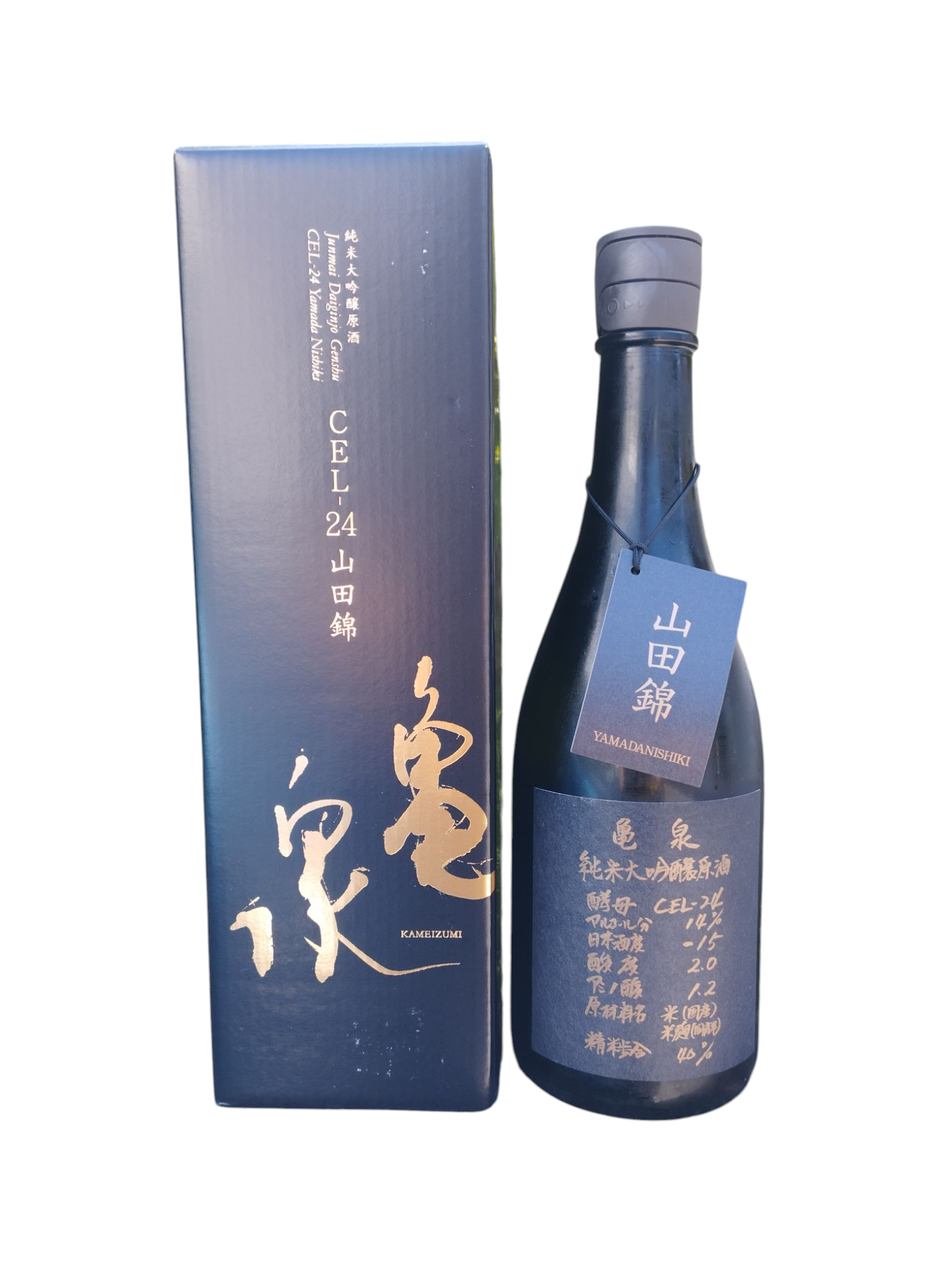 亀泉 純米大吟醸原酒 CEL-24 山田錦 720ml【箱入り】 | 後藤酒店