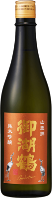 御湖鶴 純米吟醸 山恵錦 火入れ　720ml