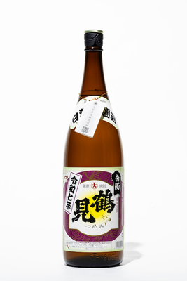 白濁無濾過　鶴見 [25度]1800ml