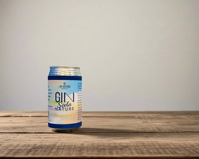GIN SODA NATURE “Flow of four seasons”　ジン・ソーダ・ナチュール缶
