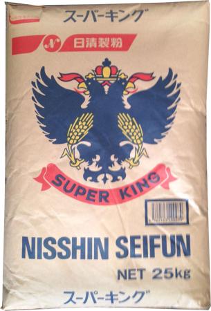 日清製粉 スーパーキング 25kg （最高級パン用粉-強力粉） 小麦粉 09091827_57d28093e54f2_1668753