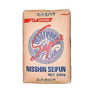 日清製粉 カメリア小麦粉（25kg）お買得！ 楽天市場】日清製粉 パン用強力粉 カメリア 25kg (常温) 業務用