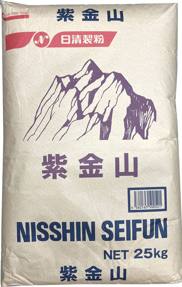 お取り寄せ品]中華麺用粉 紫金山(しきんざん) 25kg 日清製粉 | 岡坂