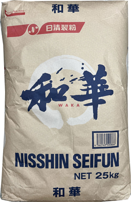 [お取り寄せ品]日清製粉 強力粉 和華(わか) 25kg クラフト袋入り