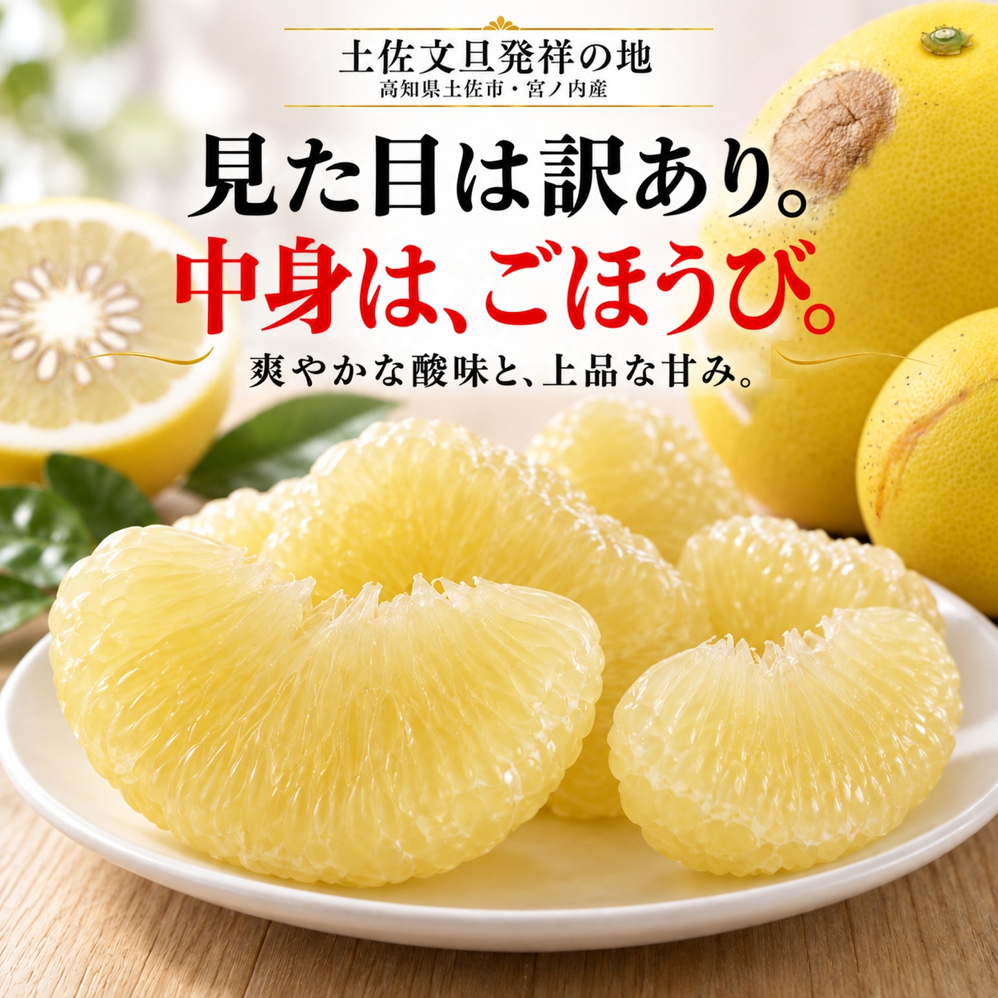 見た目は訳あり。中身は、ごほうび。
