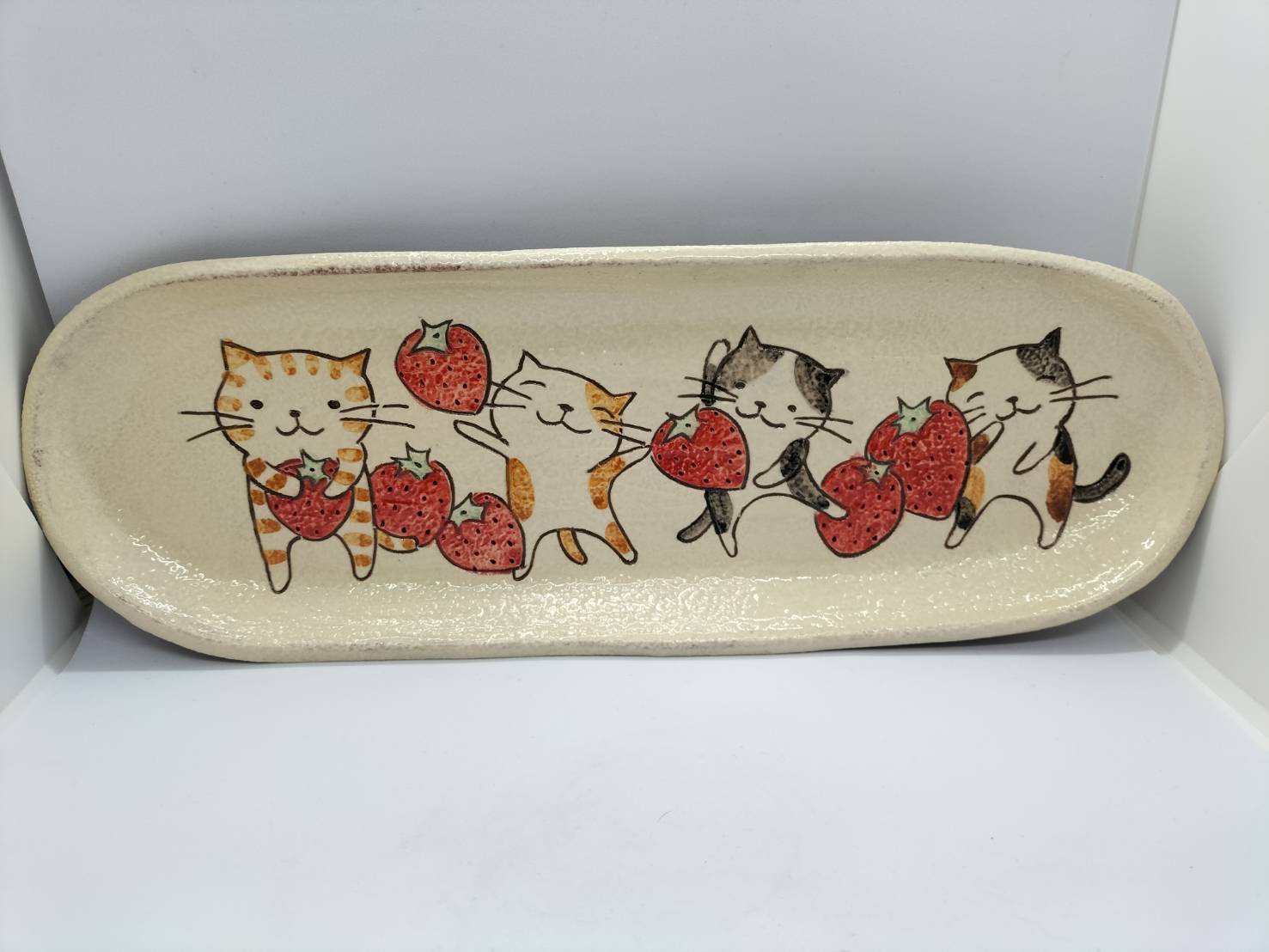 1947年頃 日本製輸出品◇磁器製 瀬戸ノベルティ CHIKUSA『白鳥と薔薇