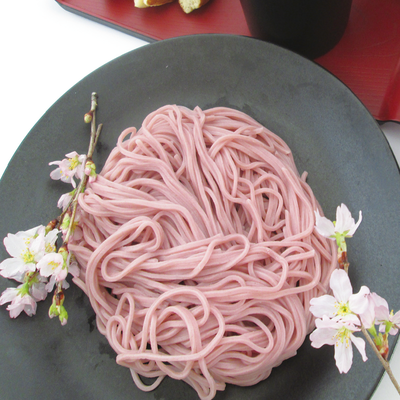 出石そば桜そば(半なま)２人前