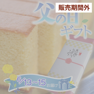 父の日ギフト 仁井田米カステラ半斤2 本セット
