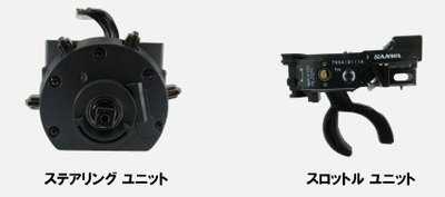 M17/M17S　ステアリング・スロットルユニット