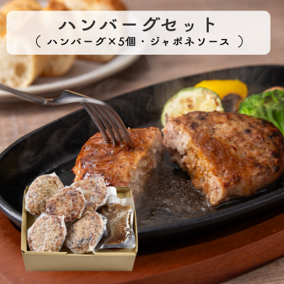 焼きハンバーグセット