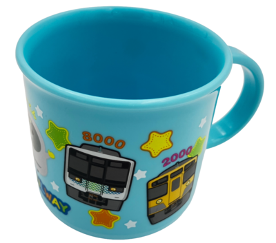 プラコップ（西武鉄道 ブルー）