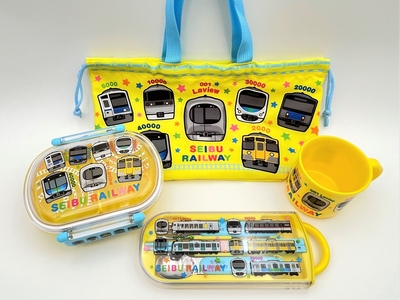 鉄道グッズセット スライド式トリオセット（西武鉄道 イエロー） | 西武鉄道オンライン