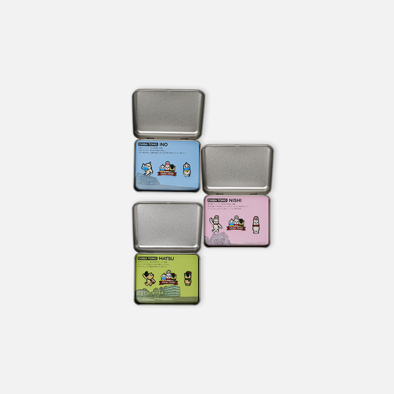 チバトモピンバッジ 3個セット | CUオンラインショップ