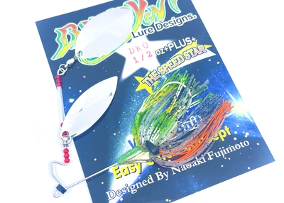 バクシンスピナーベイトSW1/2oz、5/8oz ハクサイシャッド煌 | 白菜