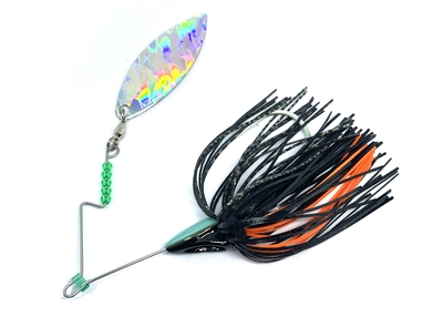 【予約販売】バクシンスピナーベイト1/2oz煌 SWブラックハクサイ