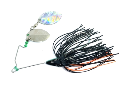 【予約販売】バクシンスピナーベイトDIO煌 3/8oz ブラックハクサイ