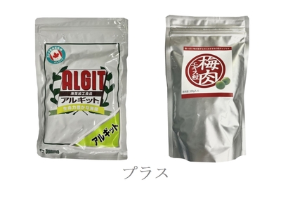 お試しセット6（アルギット円形錠300ｇと梅肉エキス粒320ｇ）