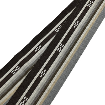 八重山ミンサー 半幅帯 綾羽｜みんさー工芸館 | hanaito