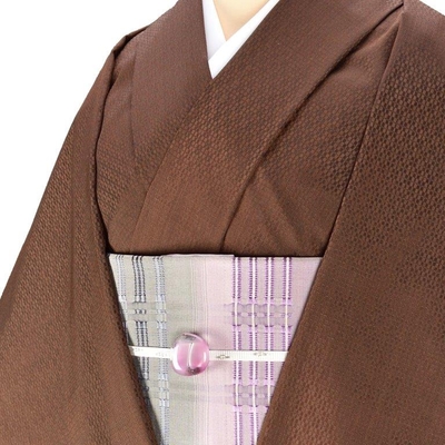 黄八丈 着尺 綾織 市松 鳶八丈 無地