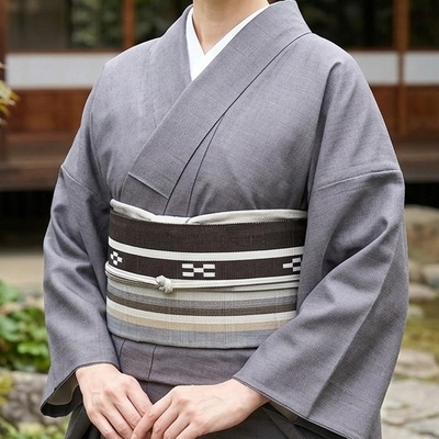 八重山ミンサー 半幅帯 綾羽（あやぱに）｜みんさー工芸館