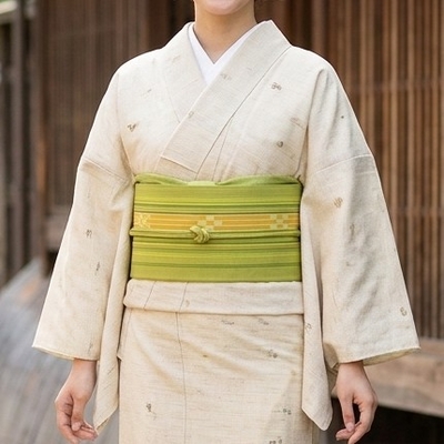 八重山ミンサー 半幅帯 ゆがふ｜みんさー工芸館