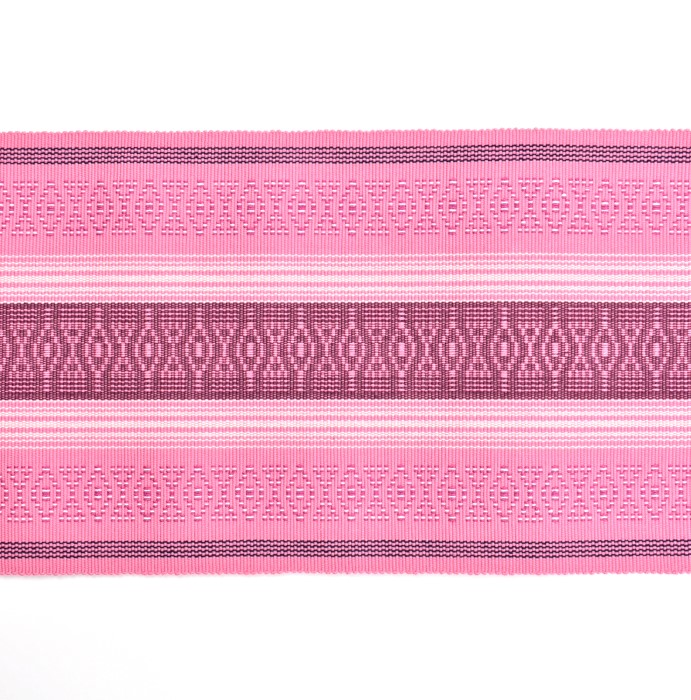 空 半幅帯 ピンク系 約4m30cm - 着物・浴衣 