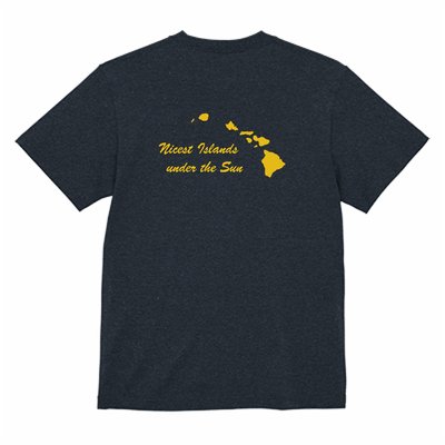 Nicest Islands Tシャツ　ダークネイビー　送料無料 振込手数料当社負担