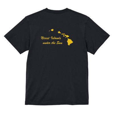 Nicest Islands Tシャツ ブラック　送料、消費税当社負担