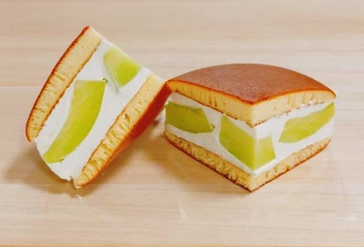 メロンのどらサンド【単品】季節限定