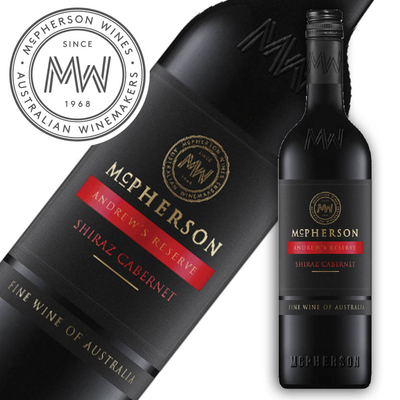 マクファーソン　ANDREW'S RESERVE(アンドリューレゼルヴ)750ml　（オーストラリア赤ワイン）