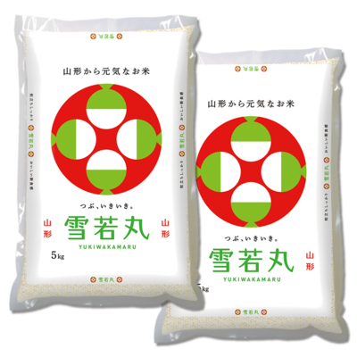 NO.929　令和7年産　山形県産　雪若丸5kg&times;2袋