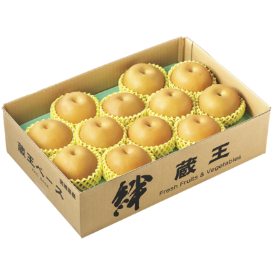 NO.410　蔵王町産　後藤さんちの樹熟豊水梨　約4.5kg（10玉～14玉）