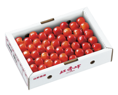 No.003【限定100箱】東根産　紅秀峰〈置き並べ詰め〉Lサイズ　700g