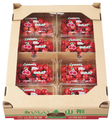 No.039　山形産　佐藤錦〈フードパック〉Lサイズ以上　1440g（180g&times;8パック）