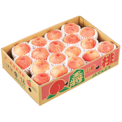 NO.454　天童産　あかつき桃　約5kg（１６～２０個入）