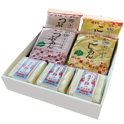 【5】白切り餅・あんこセット  限定10セット