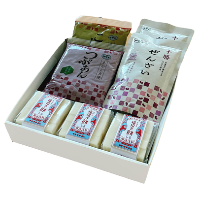 【7】白切り餅・あんこ・ぜんざいセット　限定10セット