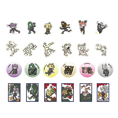 【7周年記念】ステッカーセット（24種）