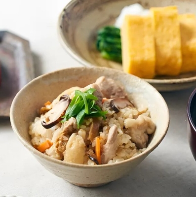 簡単　若鳥の五目まぜご飯の素
