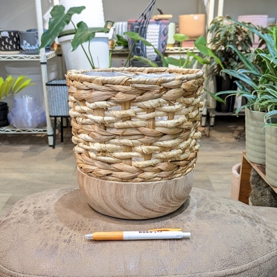 〖 248 〗 内径 約18cm　高さ 約20cm　