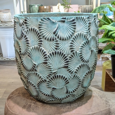 ( 127 ) 内径 約27cm 高さ 約33cm (受皿無し・鉢底穴あり)