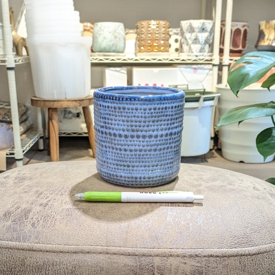 【鉢カバー】【 792 】内径 約10cm 高さ 約11cm (受皿無し・鉢底穴無し)