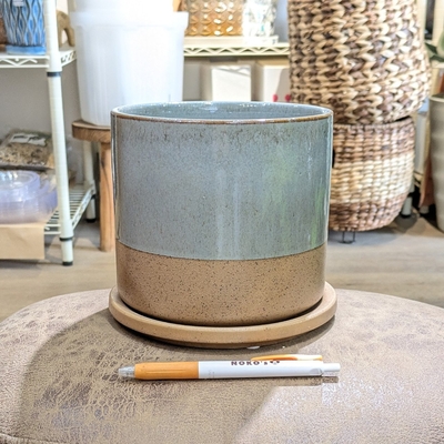 ( 153 ) 内径 約15cm 高さ 約14cm (受皿付・鉢底穴あり)