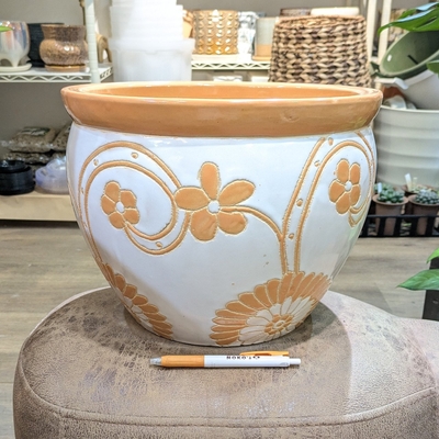 ( 162 ) 内径 約28cm 高さ 約24cm (受皿無し・鉢底穴あり)